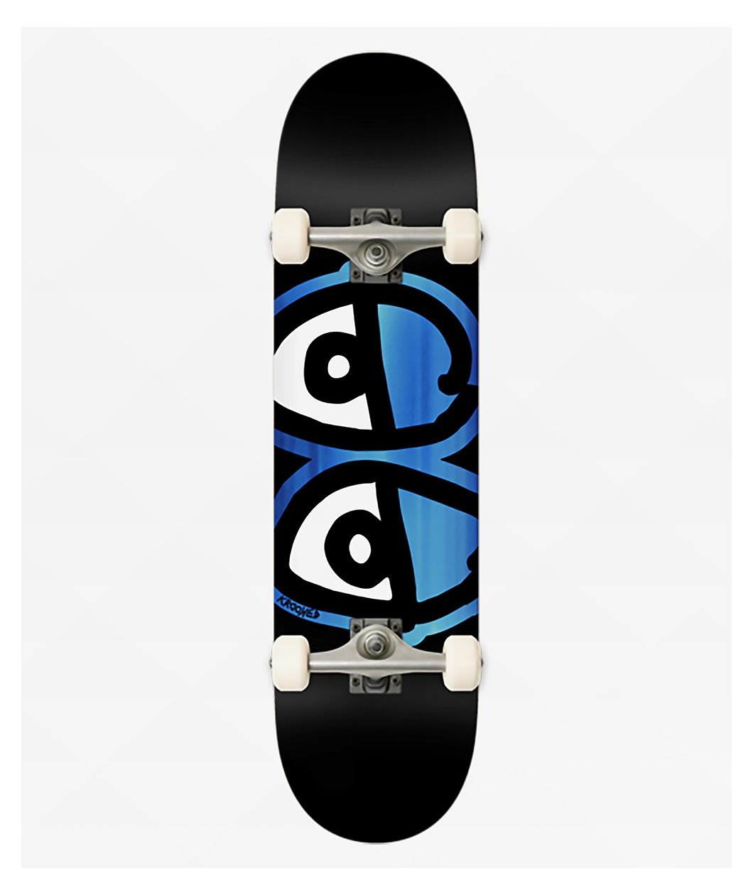 Krooked Eyes Foil 8.0" Skateboard Complete