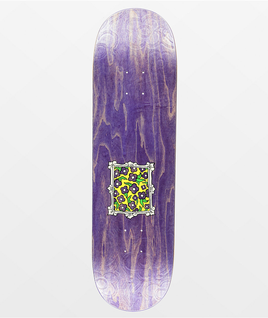 Krooked Flowers Embossed 8.5" Skateboard Deck
