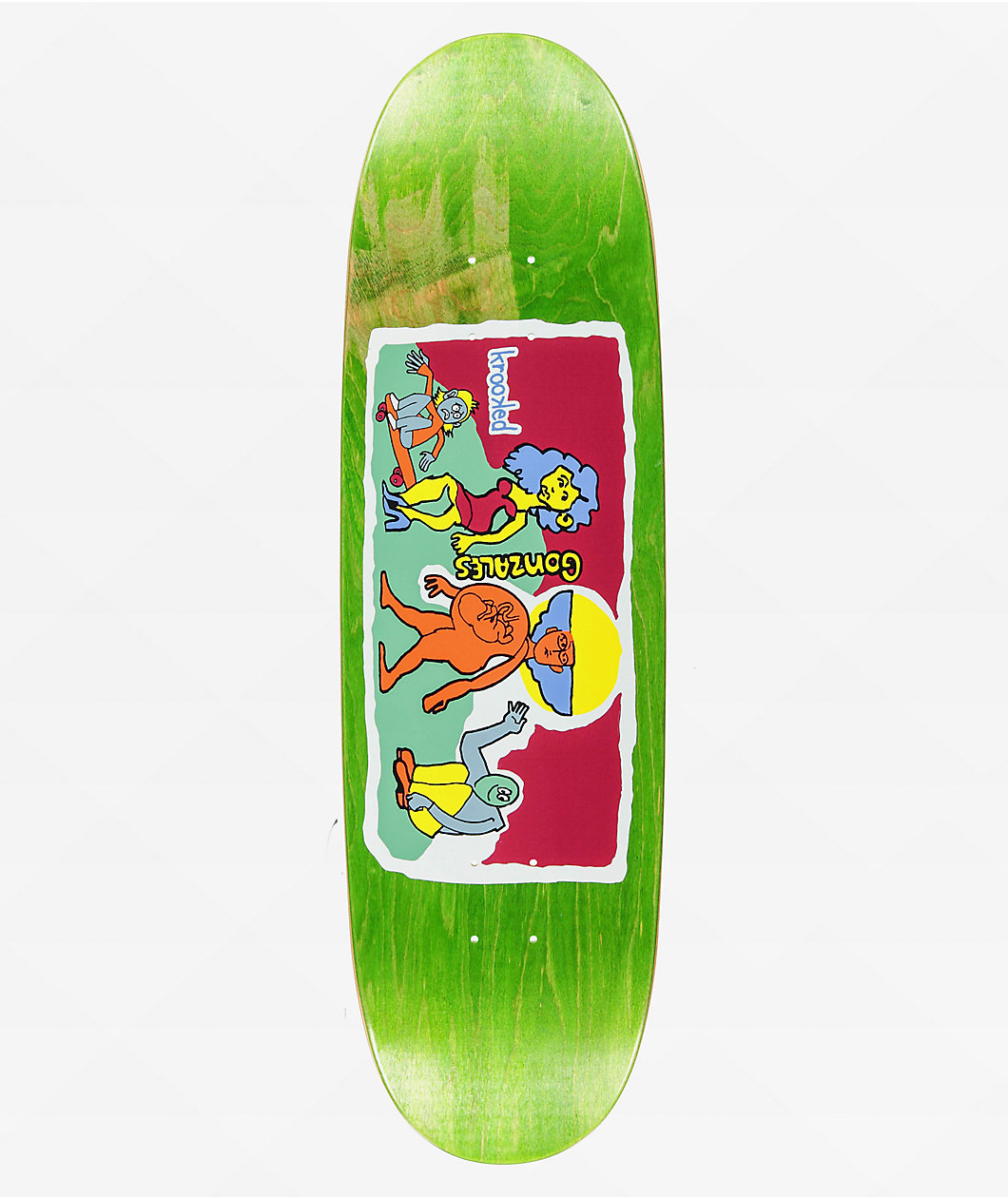 Krooked Gonz Stroll 9.1" Skateboard Deck