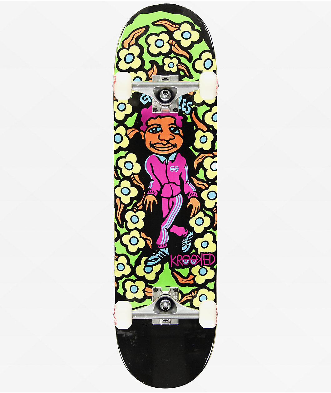 Krooked Gonz Sweatpants 8.38" DLX Skateboard Complete