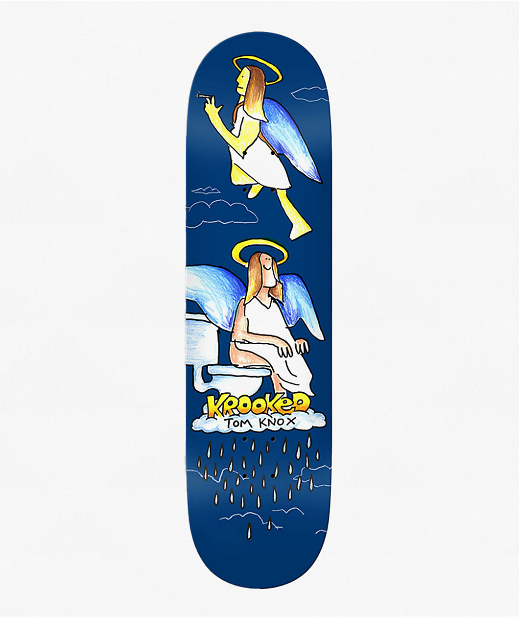 Krooked Knox Angel 8.5" Skateboard Deck