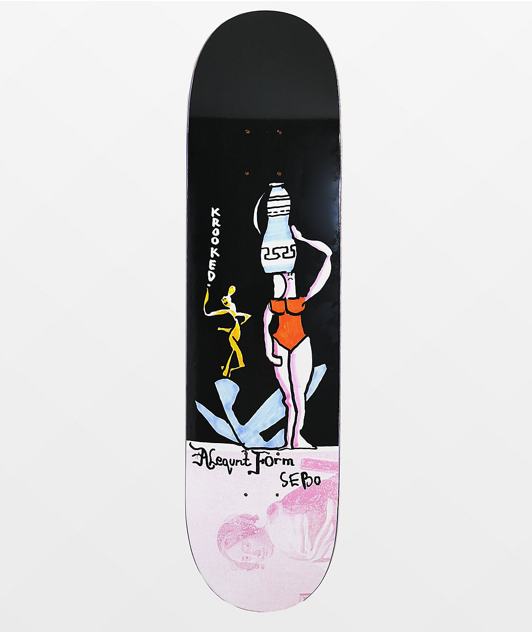 Krooked Sebo Vase 8.06" Skateboard Deck