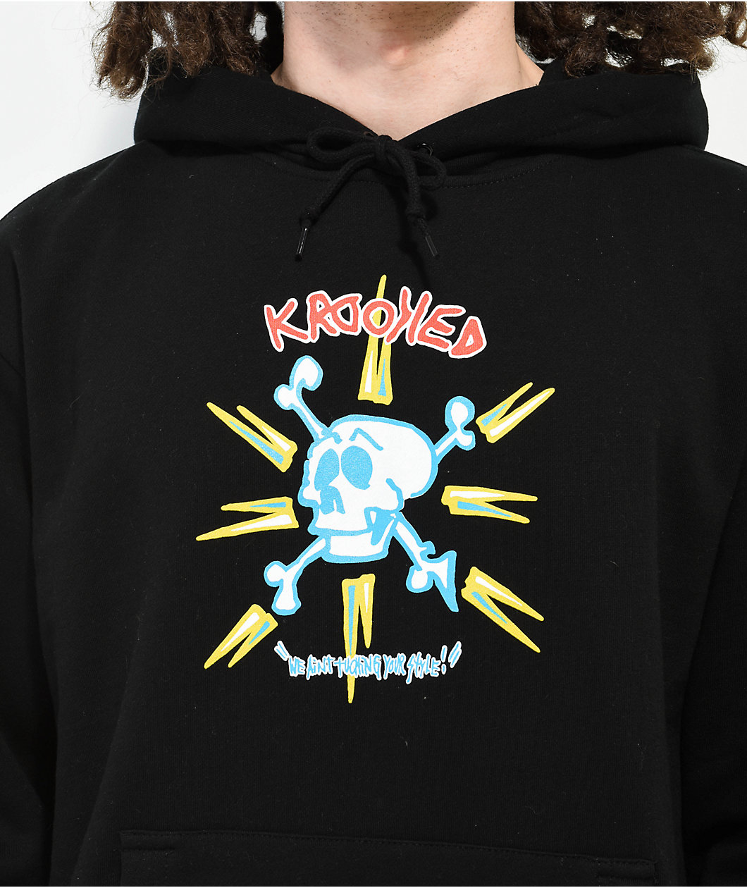 Krooked Style Black Hoodie