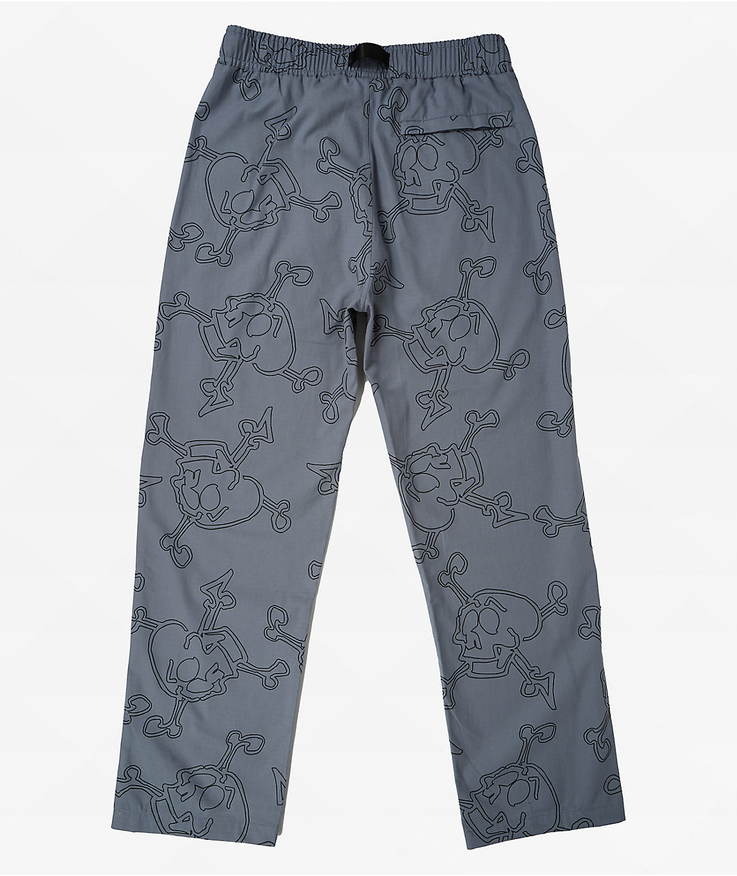 Krooked Style Eyes Ripstop Grey Pants