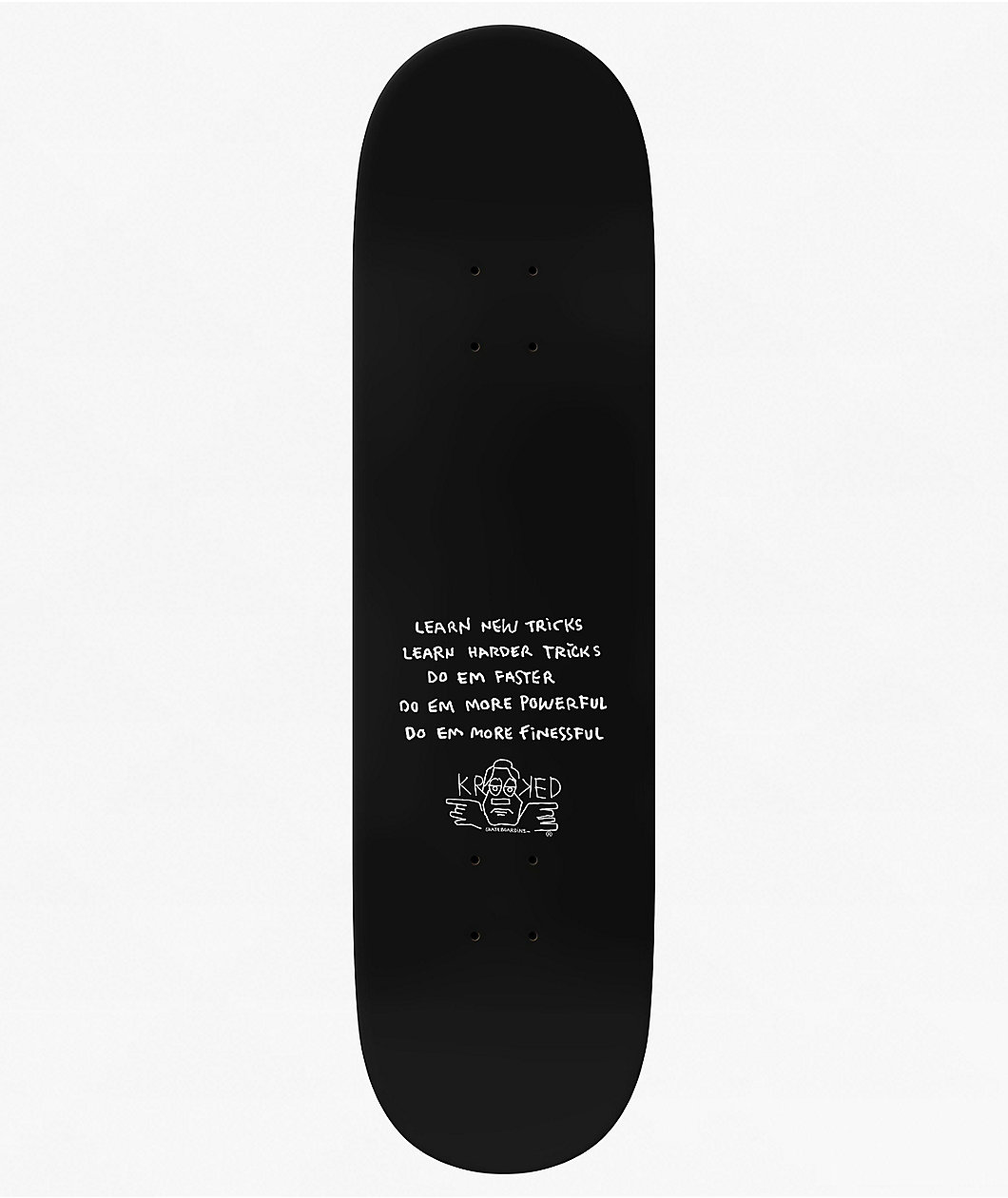 Krooked Wilson Concealed 8.38" Skateboard Deck