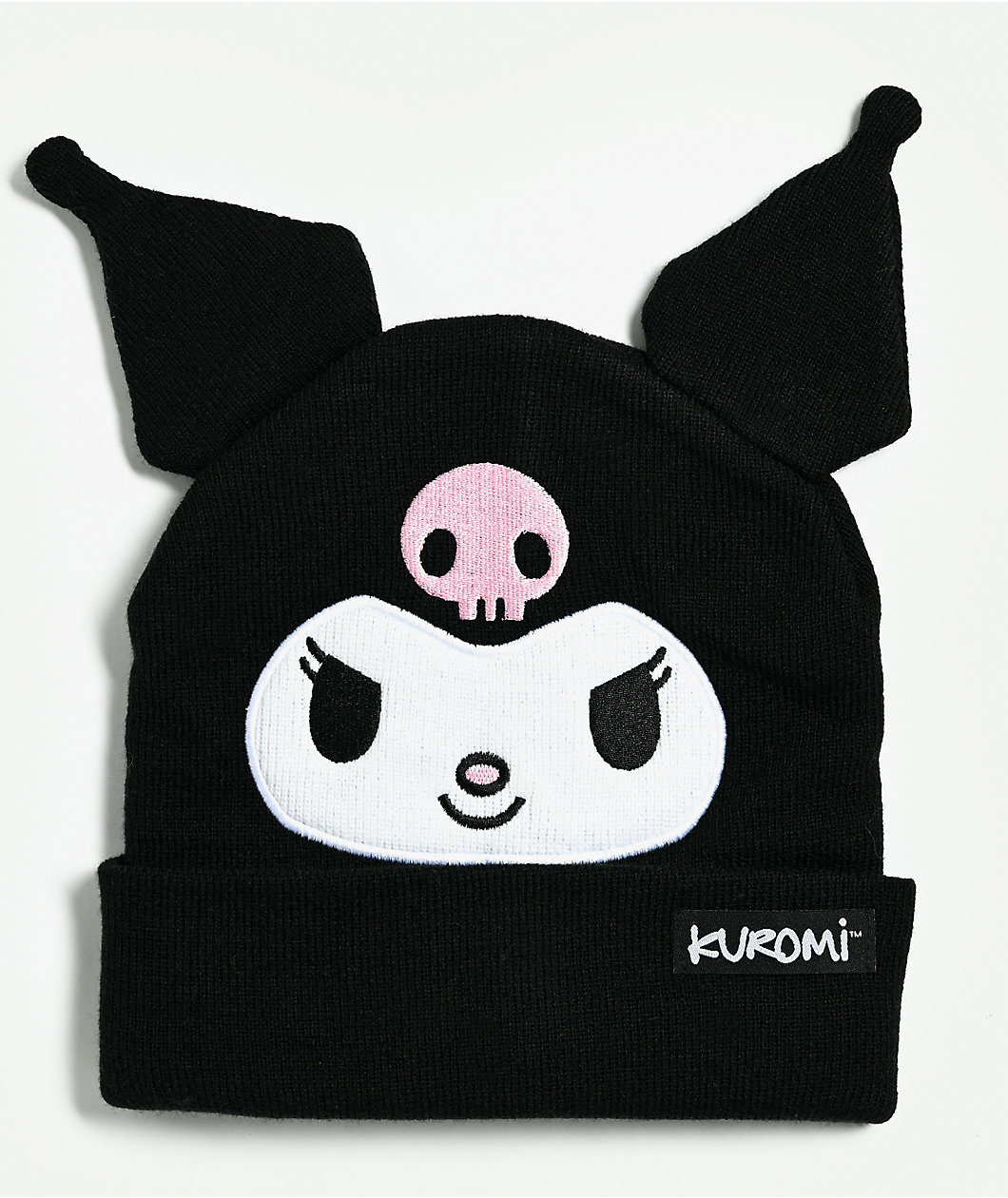 Kuromi Black Beanie