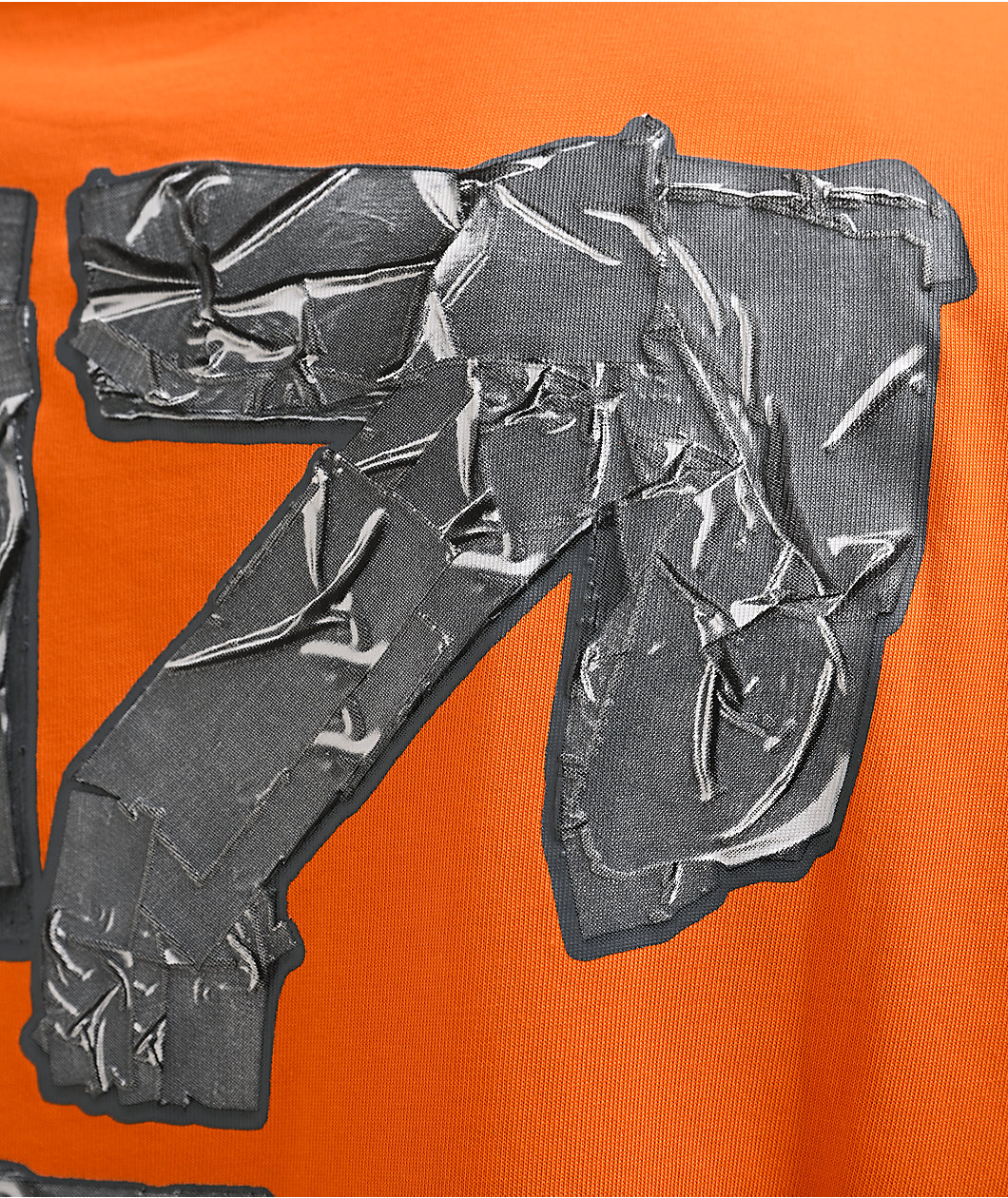 L/AB c/o Off-White™ Duct Tape Orange T-Shirt