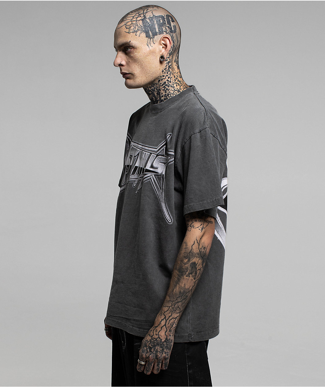LOSTHILLS Star Black Wash T-Shirt