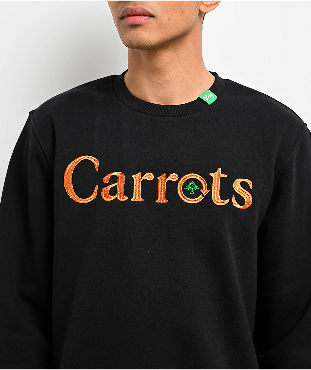 LRG x Carrots Cycle Woodmark Black Crewneck Sweatshirt Liberty Center