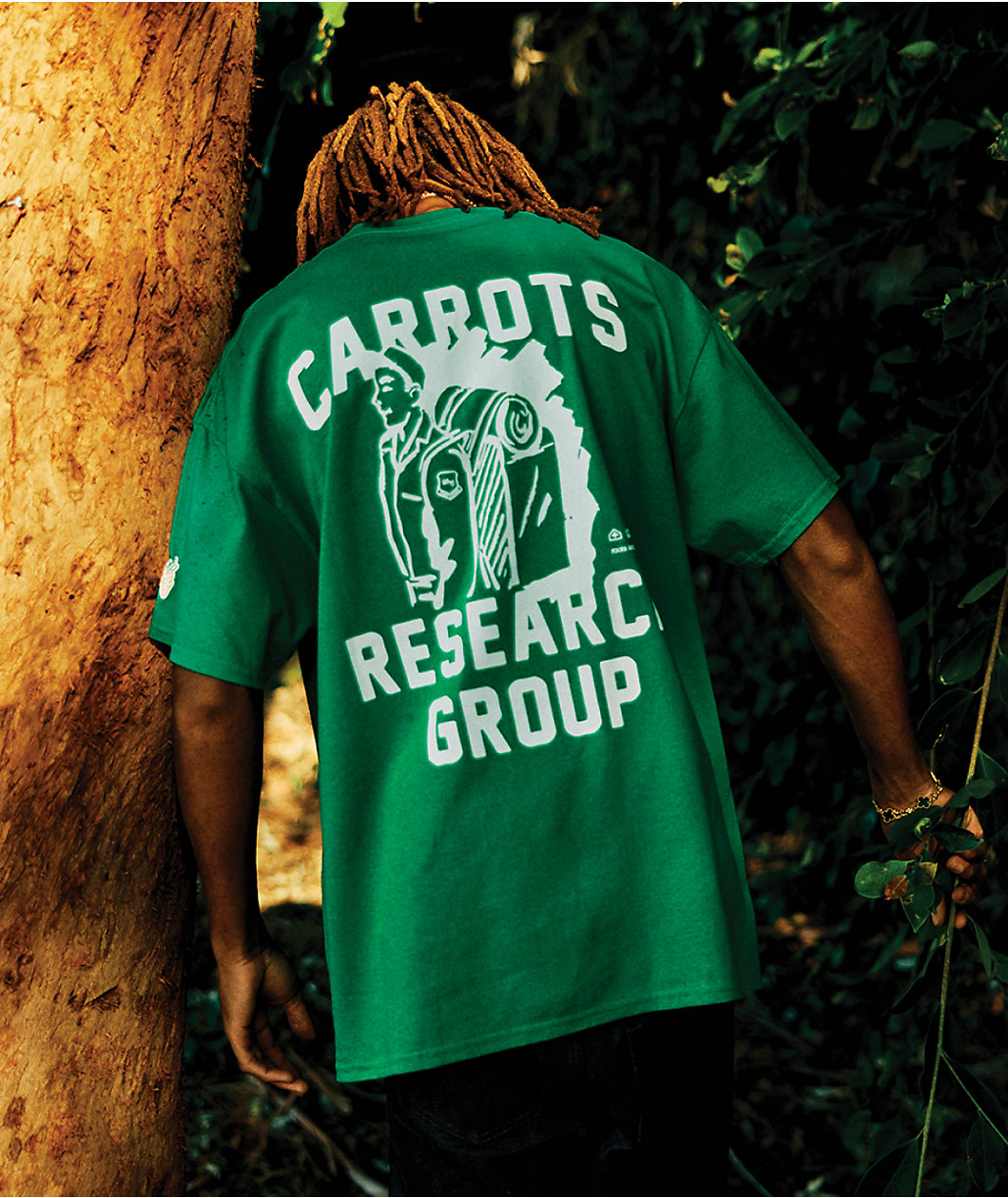 LRG x Carrots Research Group Green T-Shirt