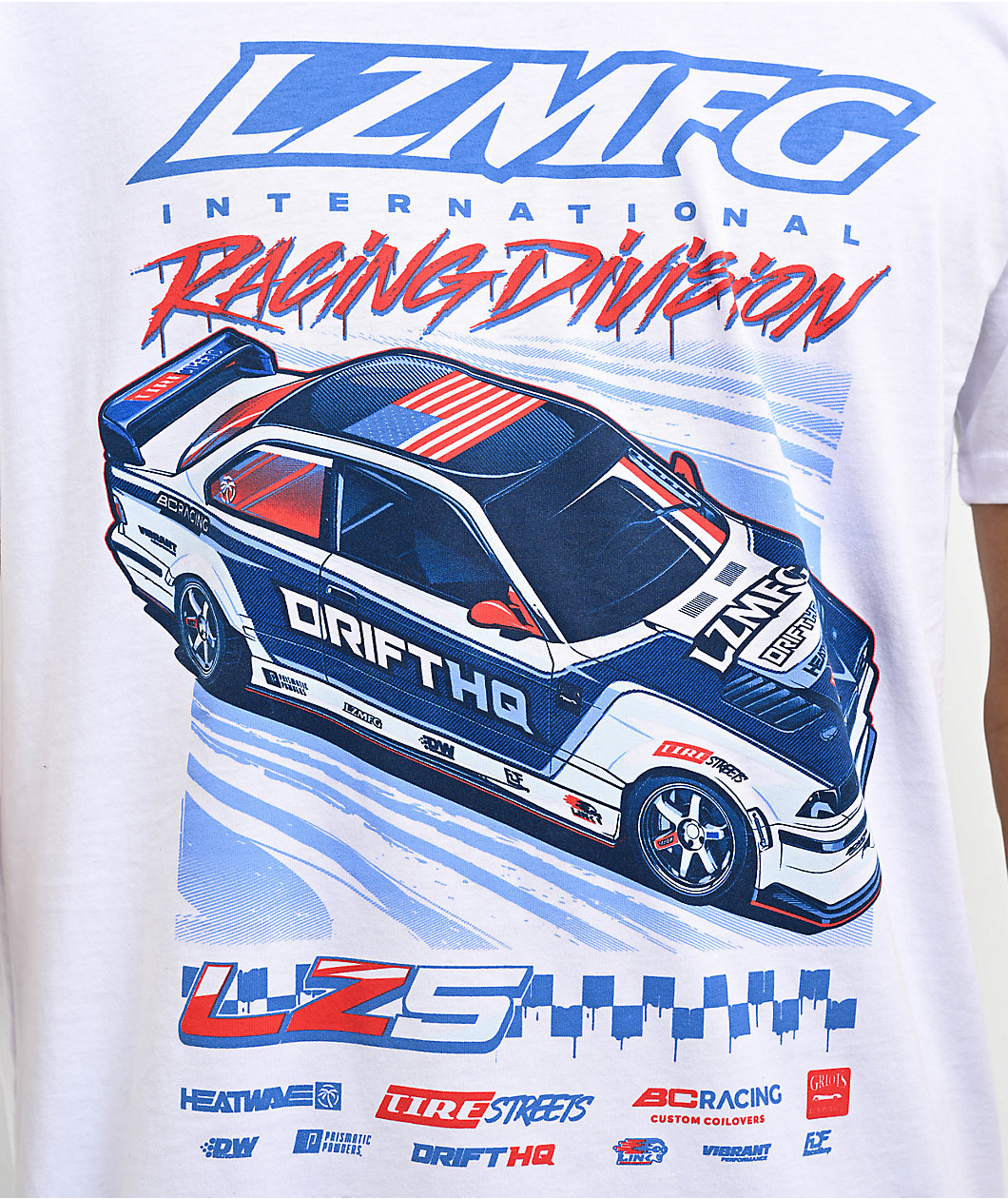 LZMFG Independence White T-Shirt