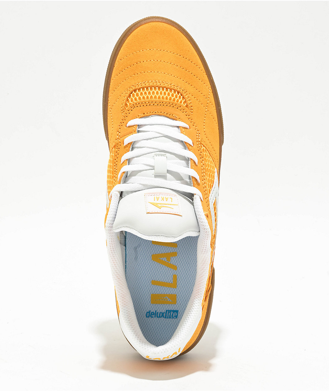 Lakai Cambridge Gold & Gum Skate Shoes