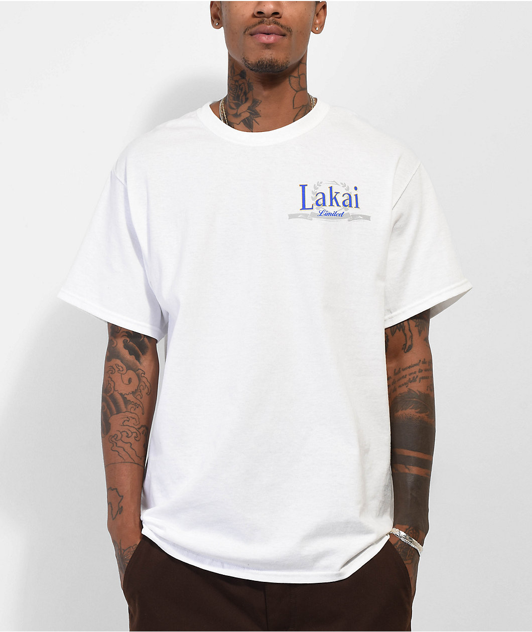 Lakai Manch White T-Shirt