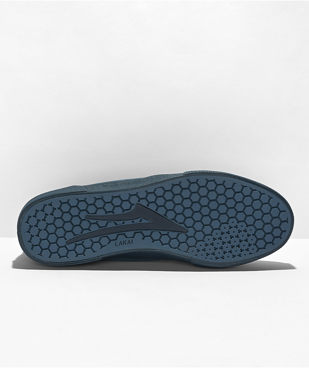Lakai x Paterson Cambridge Blue Leather Skate Shoes