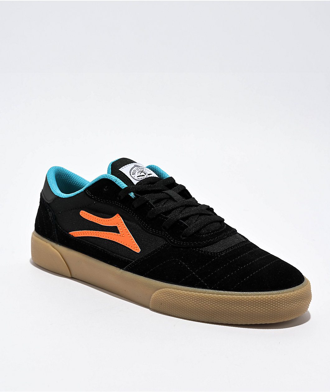 Lakai x Poler Cambridge Black Skate Shoes