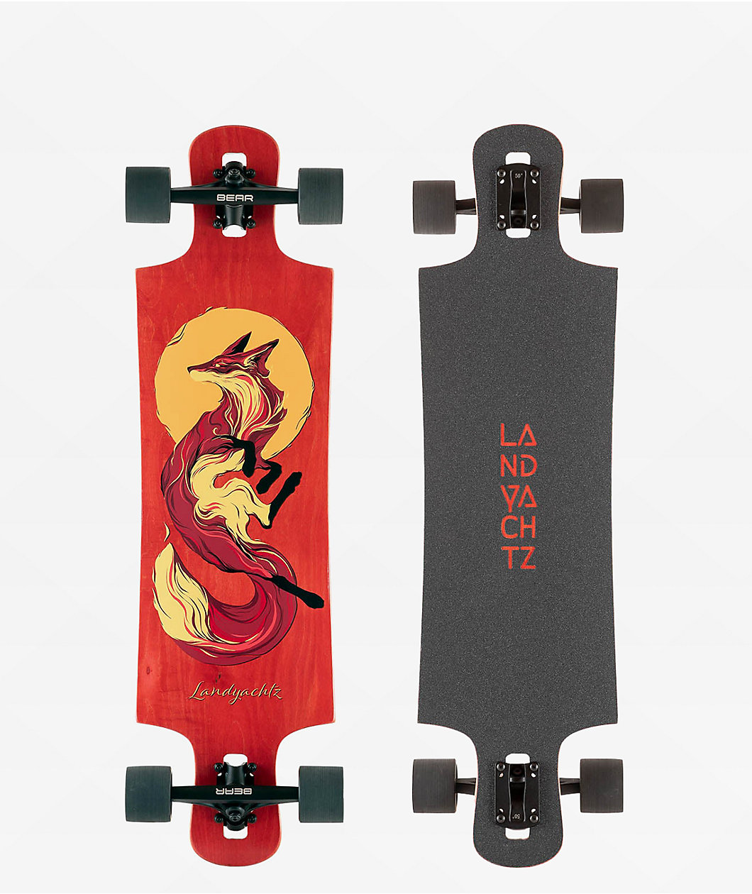 Landyachtz Drop Hammer Sun Fox 36.5" Longboard Complete