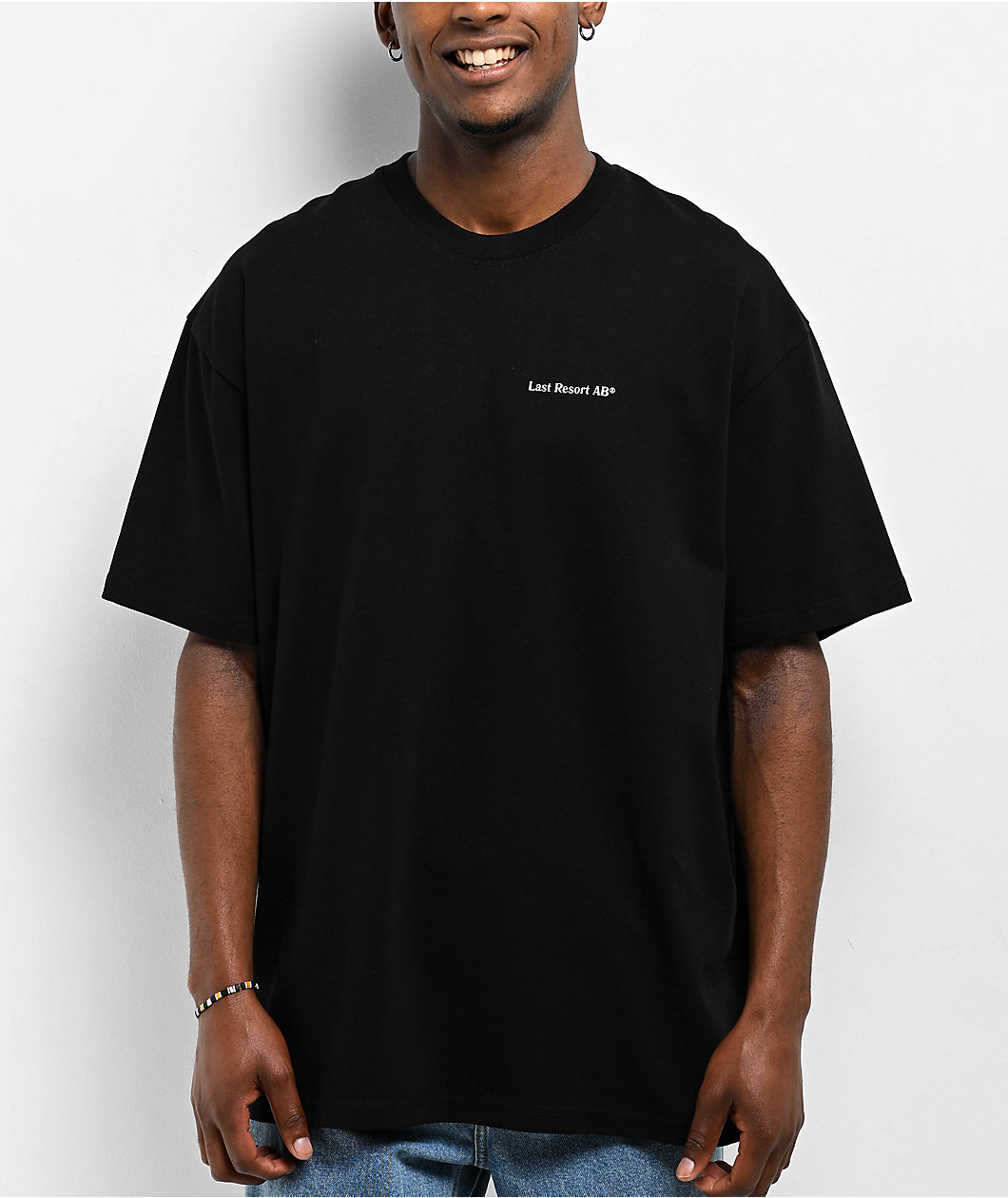 Last Resort AB 50-50 Black T-Shirt