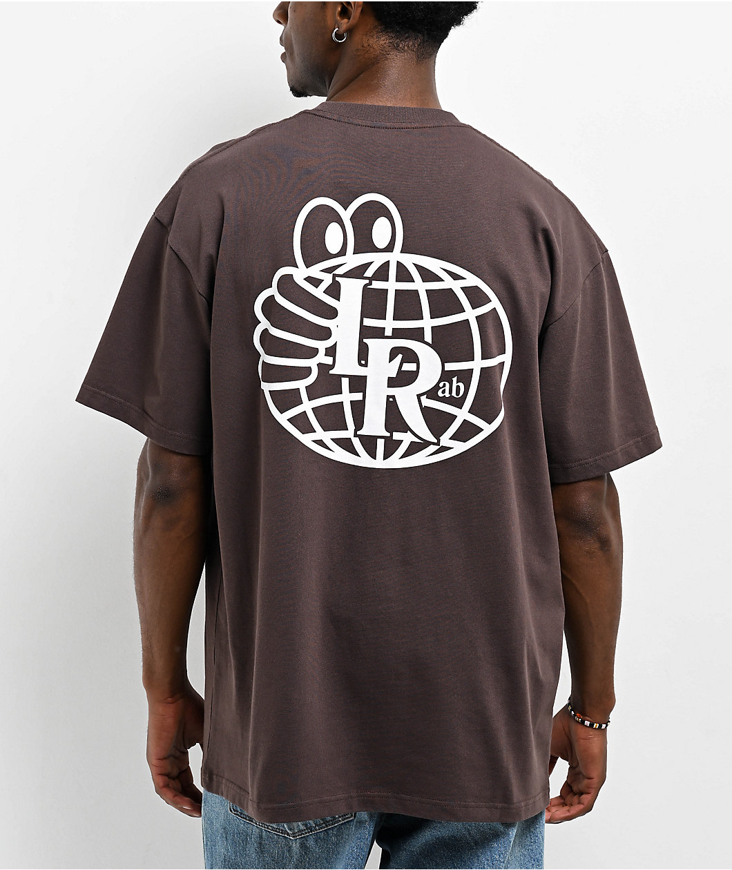 Last Resort AB Atlas Monogram Brown T-Shirt