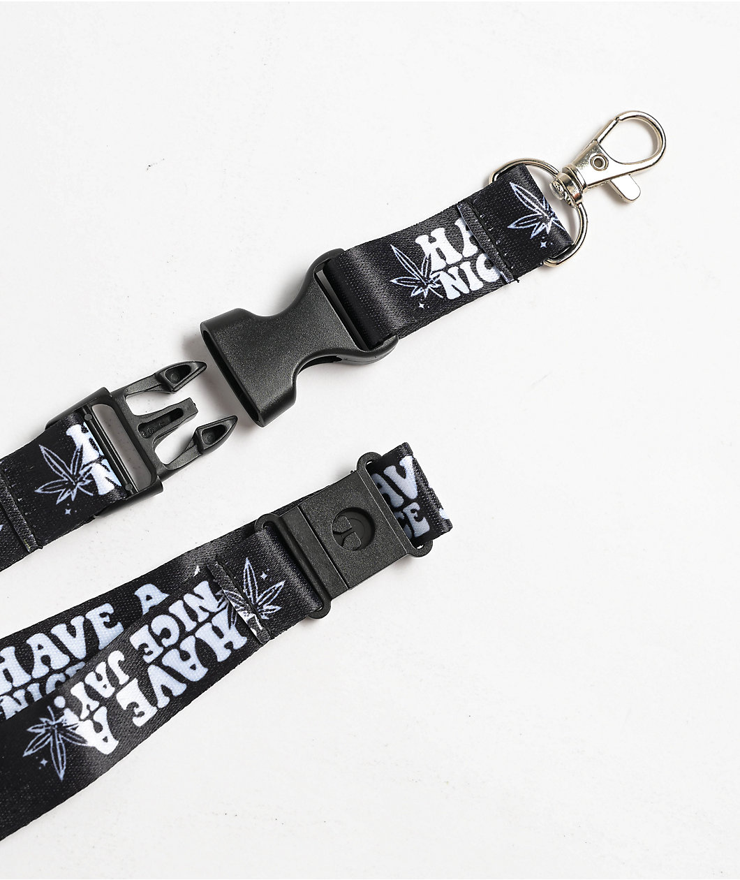 Learn To Forget Have A Nice Jay Black Lanyard