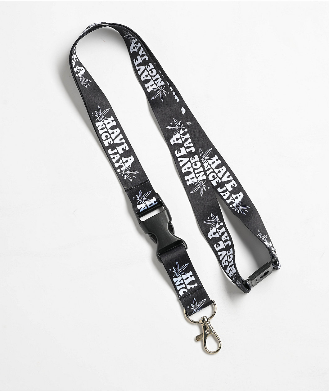 Learn To Forget Have A Nice Jay Black Lanyard