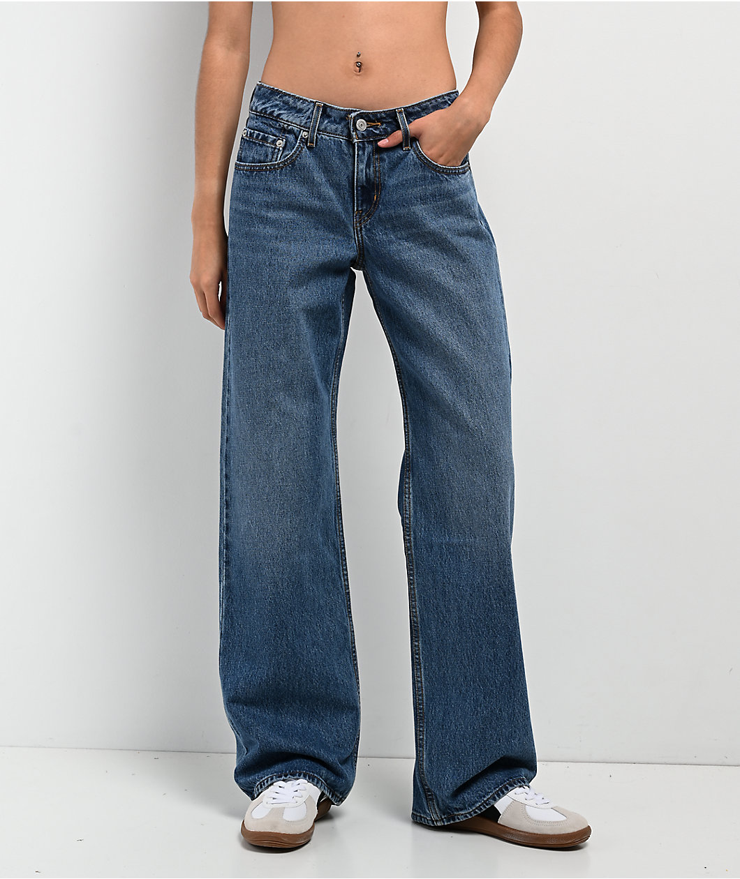 Levi's® Low Loose Straight Leg Jeans
