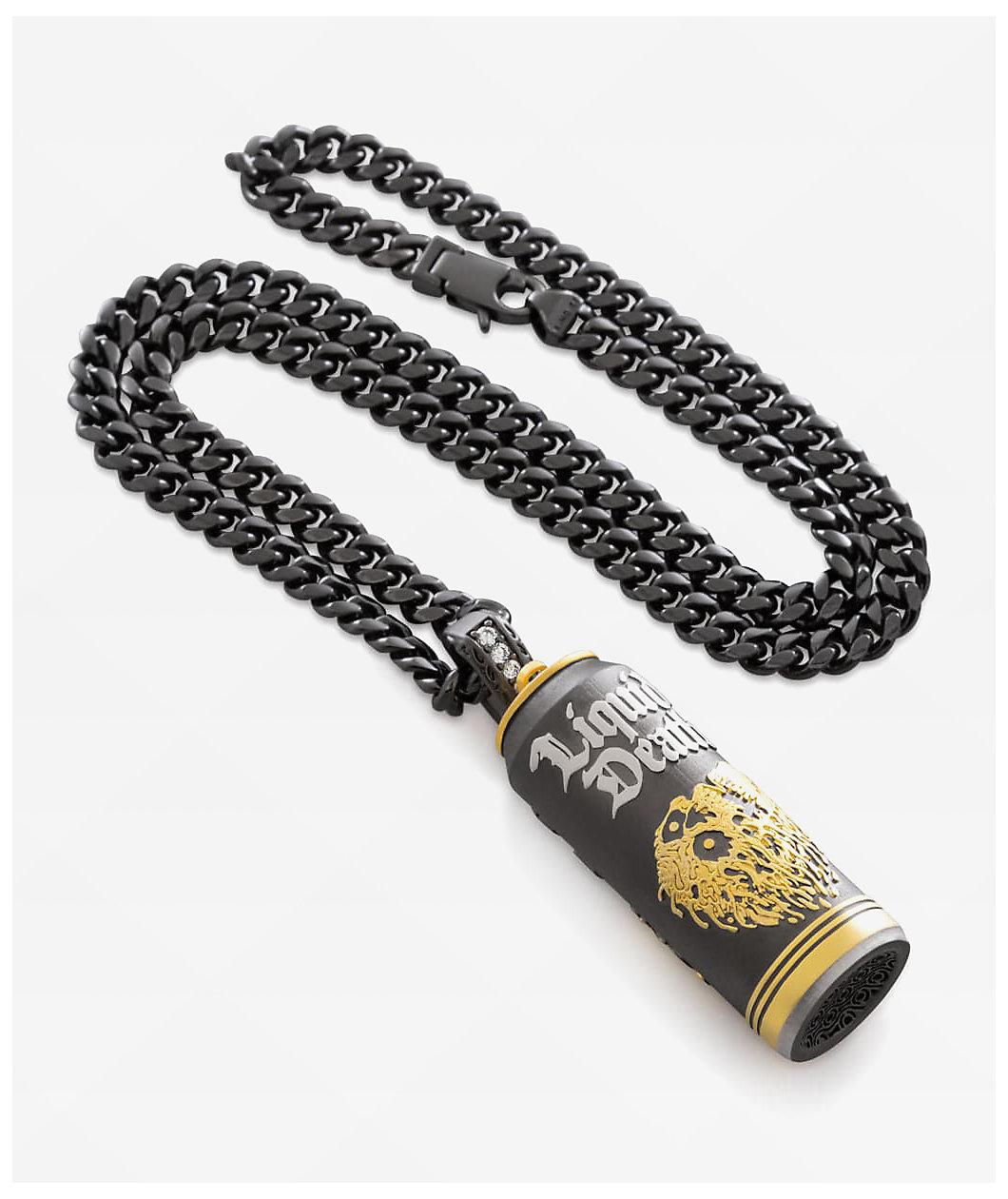 Liquid Death x King Ice Sparkling Water Can Necklace