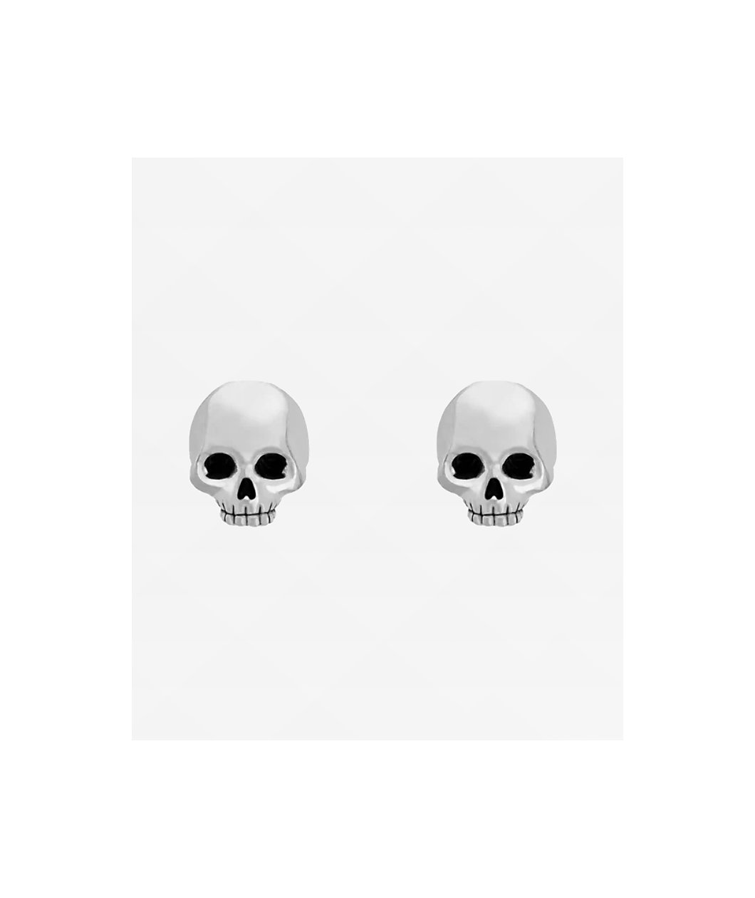 Little Rooms Cerebrum Silver Stud Earrings