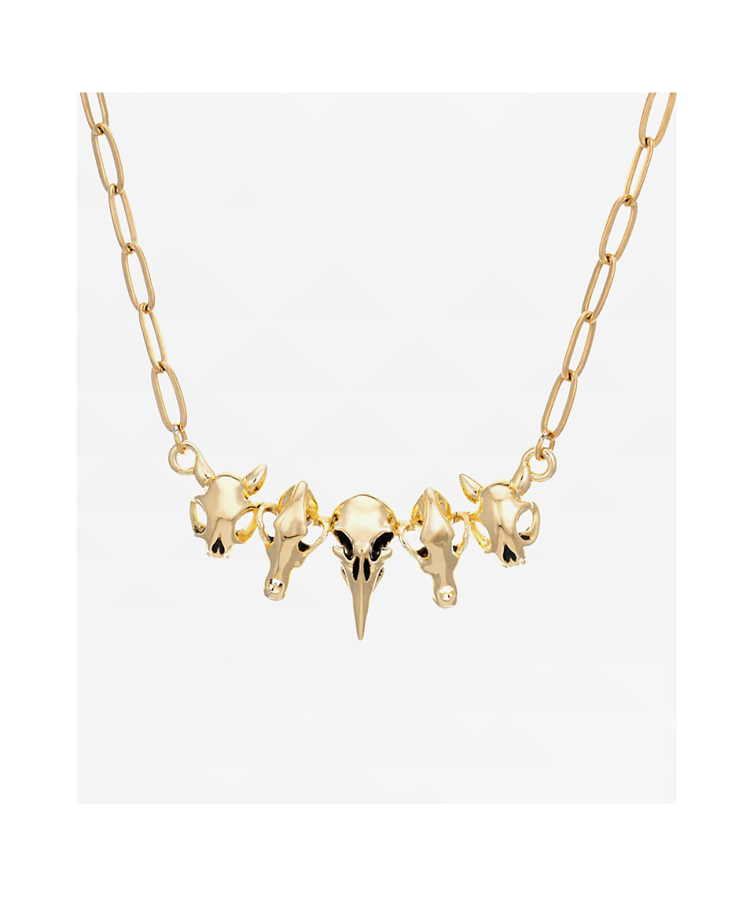 Little Rooms Creature 16" Gold Necklace