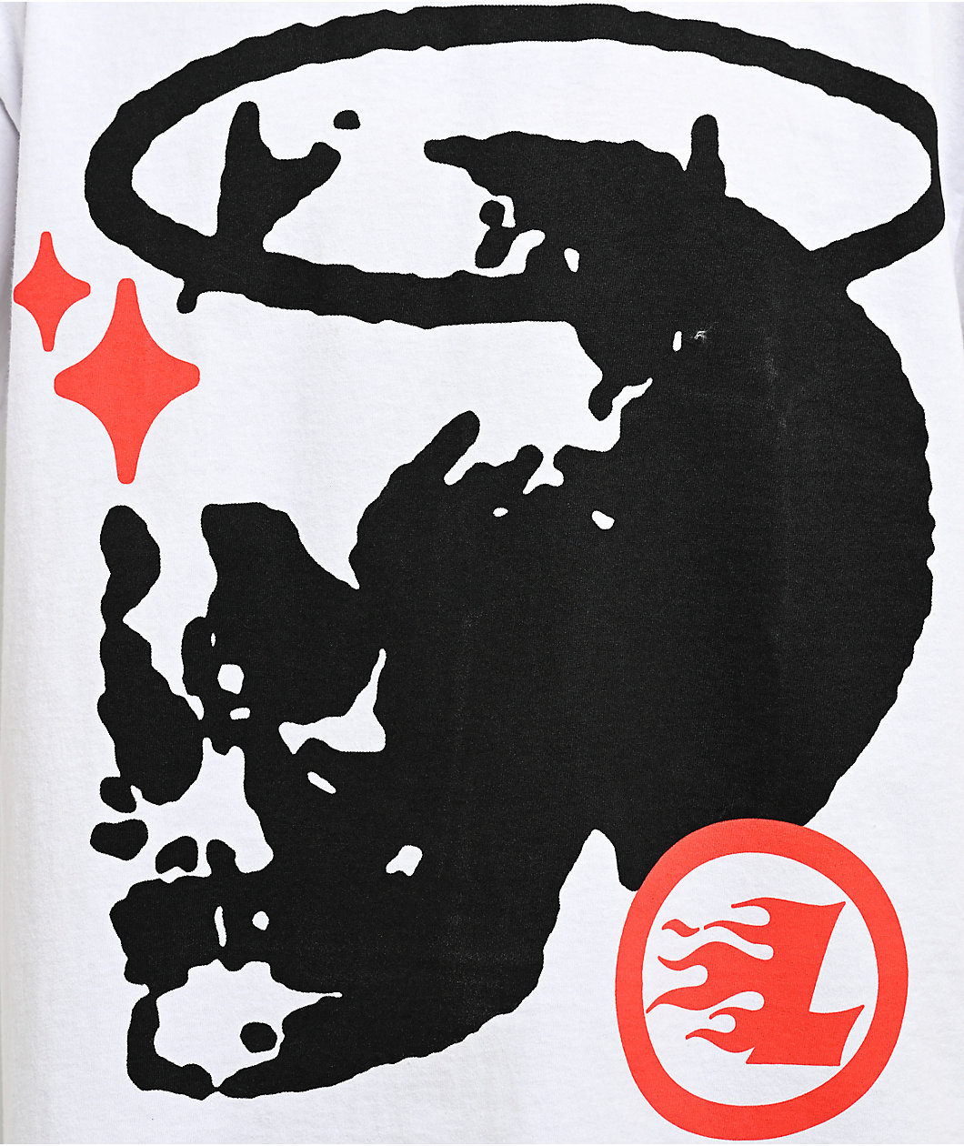 Lonely Hearts Club Halo White T-Shirt