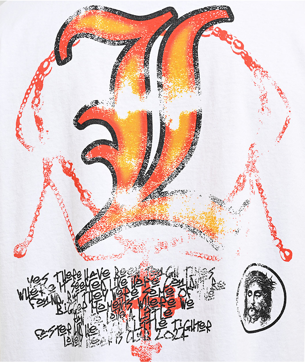 Lonely Hearts Club Tough Times White T-Shirt