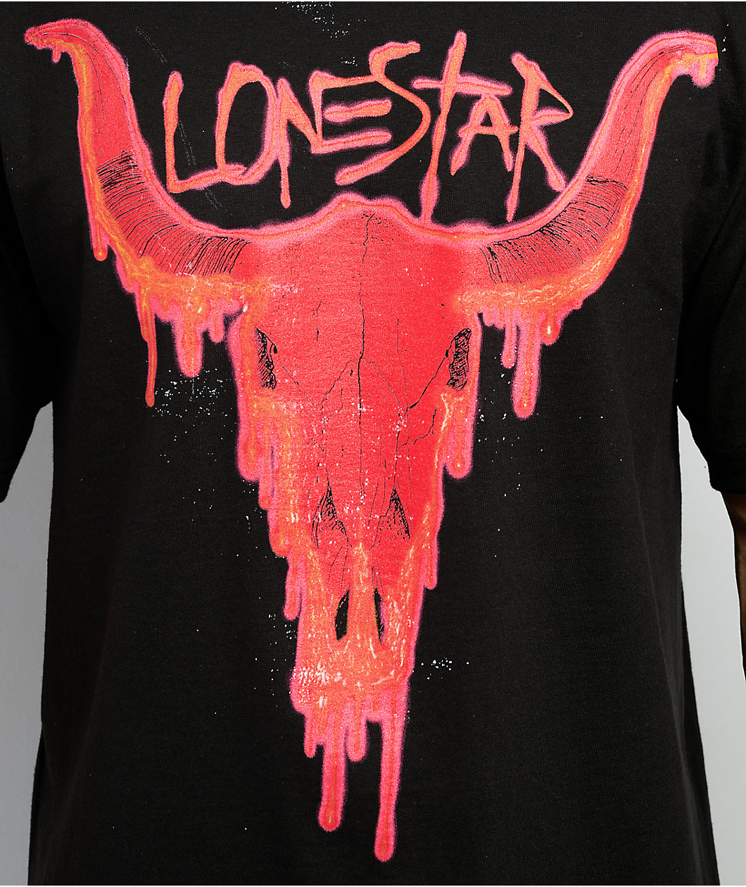Lonestar by That Mexican OT Bull Black T-Shirt
