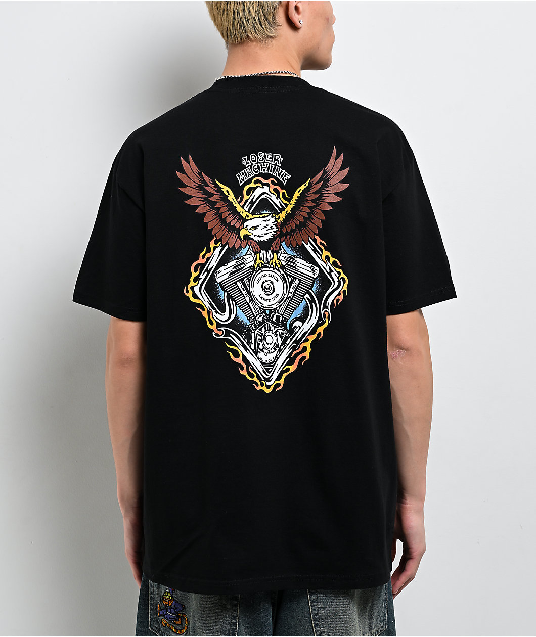 Loser Machine Master Cylinder Black T-Shirt