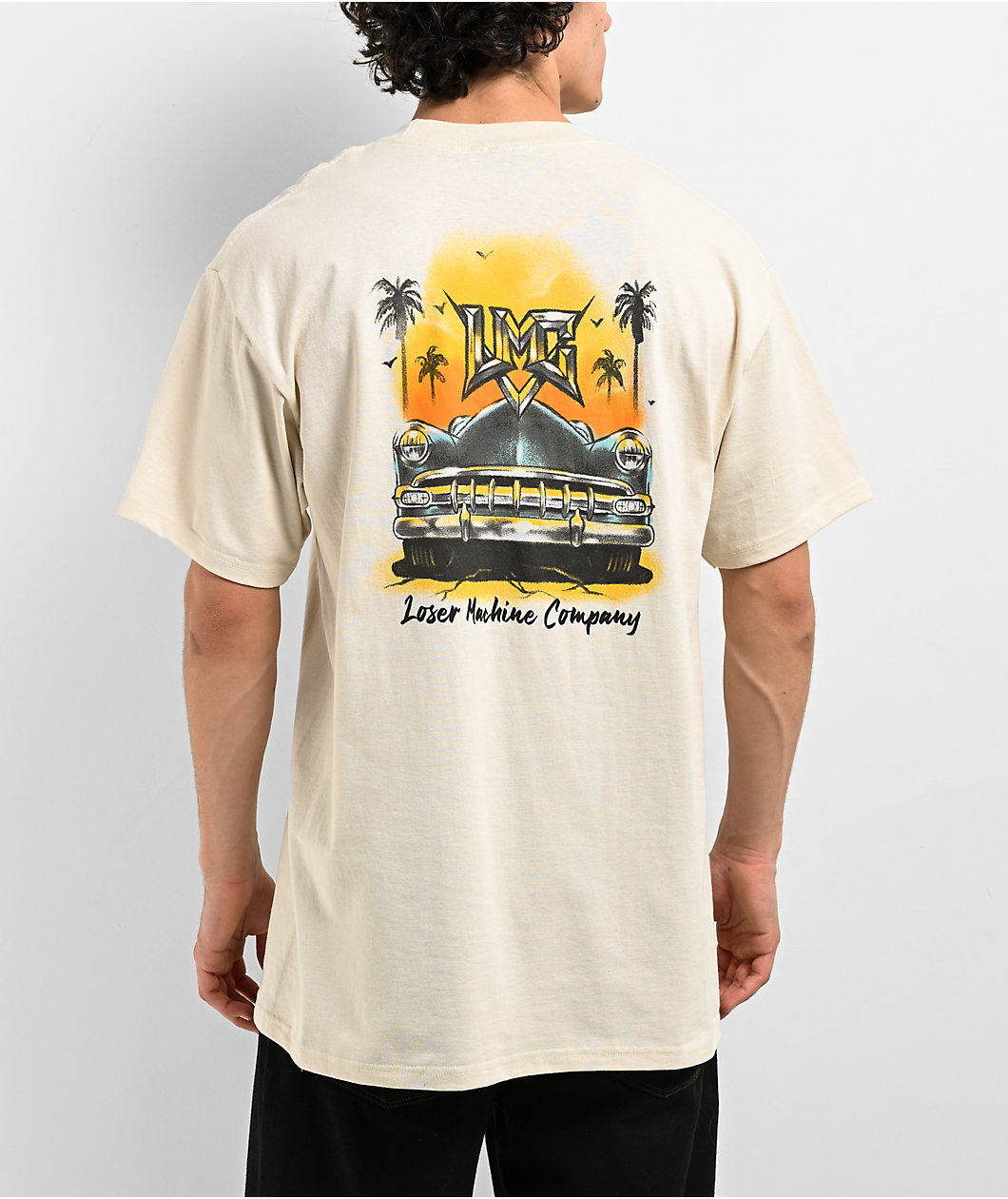 Loser Machine Sundown Cream T-Shirt