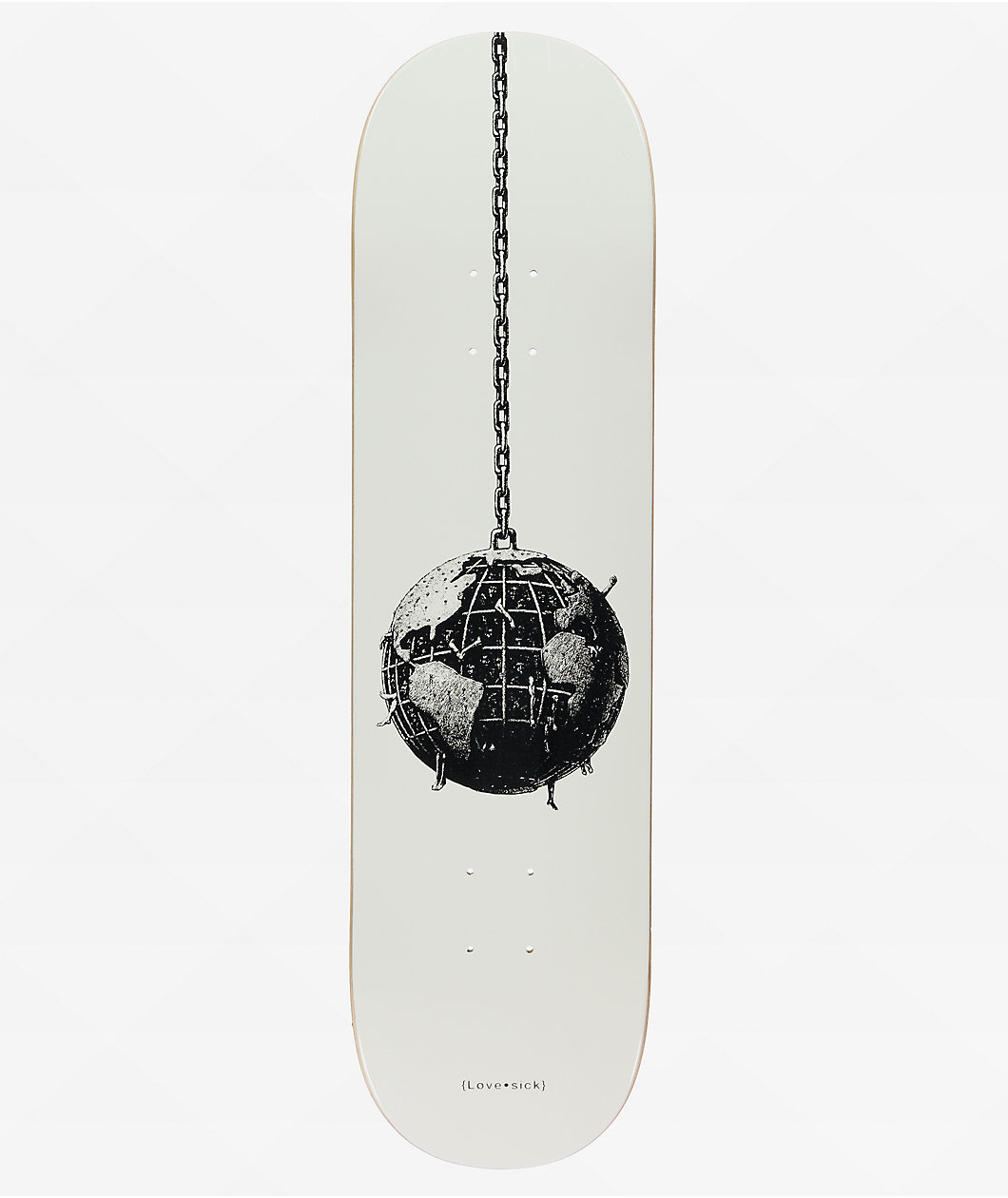 Lovesick Ball N Chain 8.25" Skateboard Deck