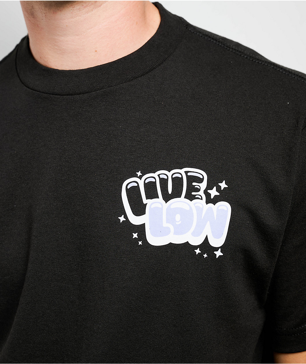 Lowered Lifestyle Live Low Black T-Shirt