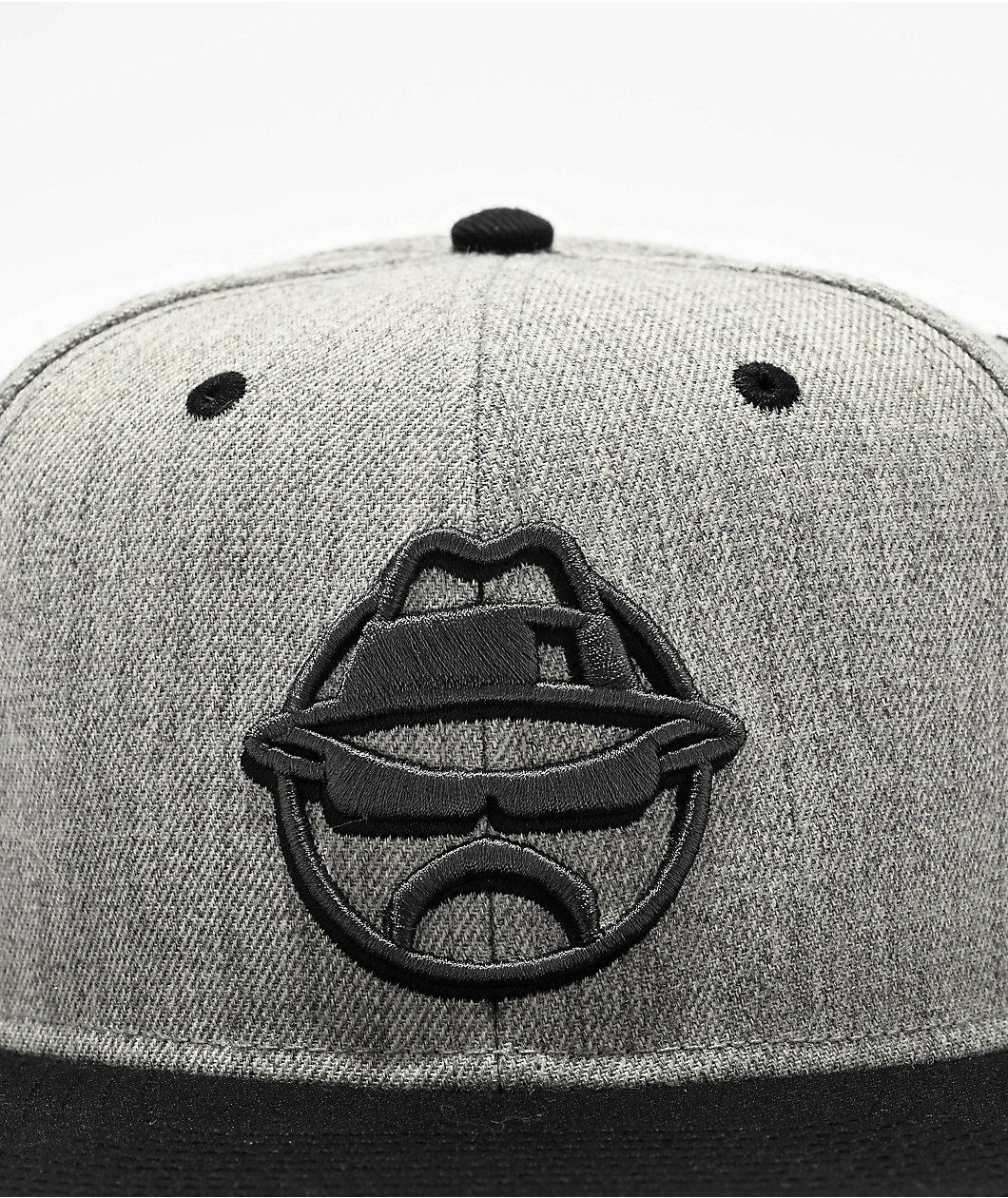 Lowrider 2-Tone Golo Grey & Black Snapback Hat