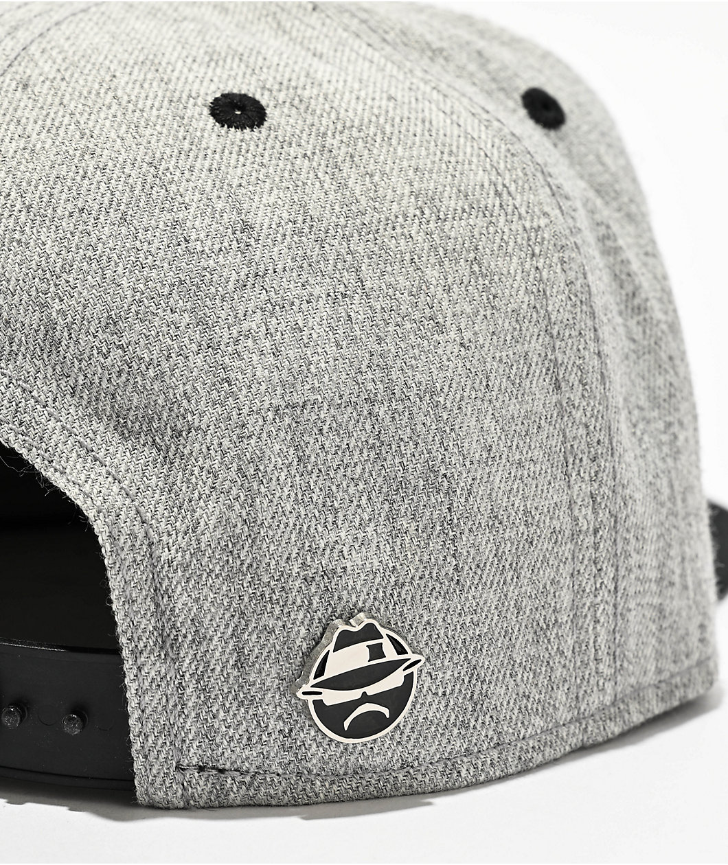 Lowrider 2-Tone Golo Grey & Black Snapback Hat