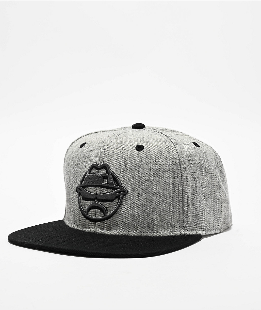 Lowrider 2-Tone Golo Grey & Black Snapback Hat