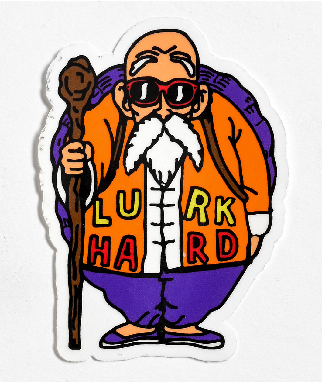 Lurk Hard Sensei Sticker