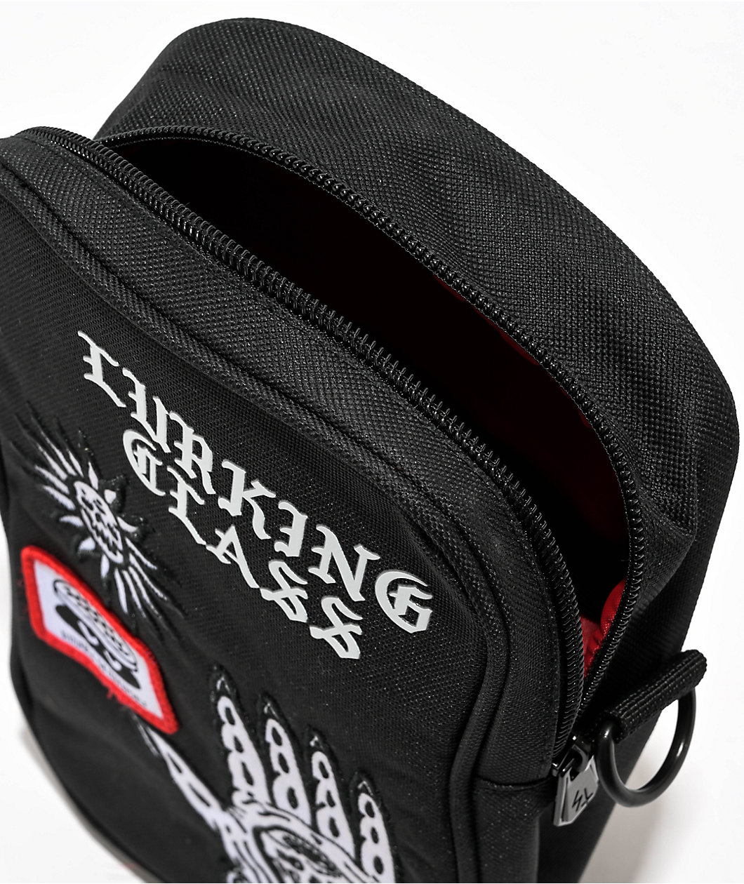 Lurking Class By Sketchy Tank Palm Reader Black Crossbody Bag