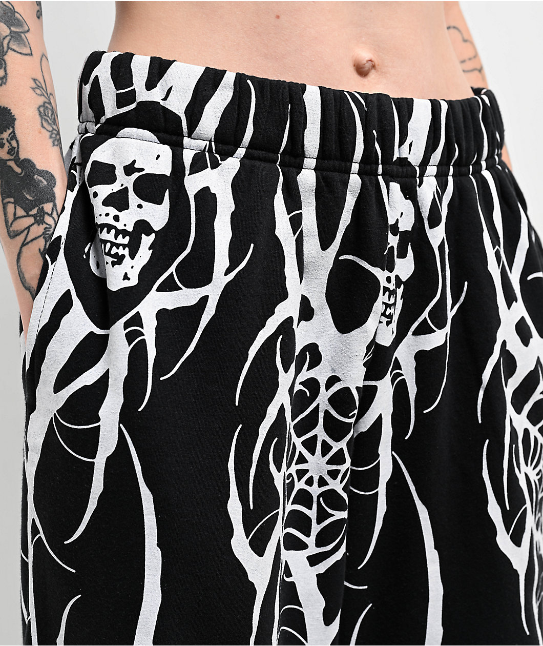 Lurking Class By Sketchy Tank x Kyle Grand Sin Black & White Sweatpants