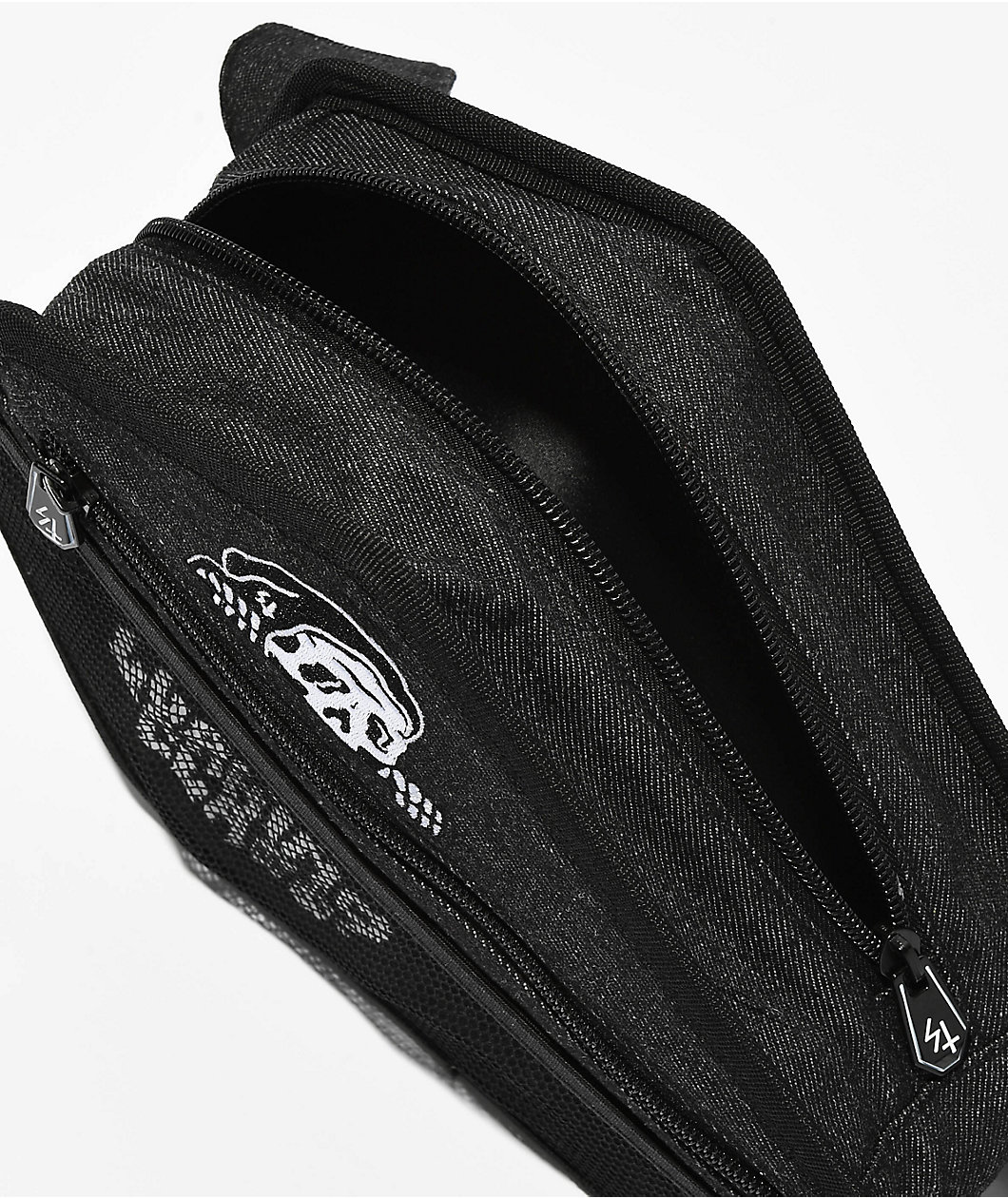 Lurking Class by Sketchy Coffin Washed Black Fanny Pack