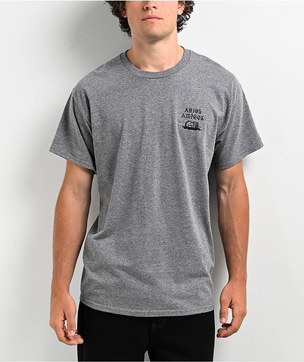 Lurking Class by Sketchy Tank Adios Grey T-Shirt