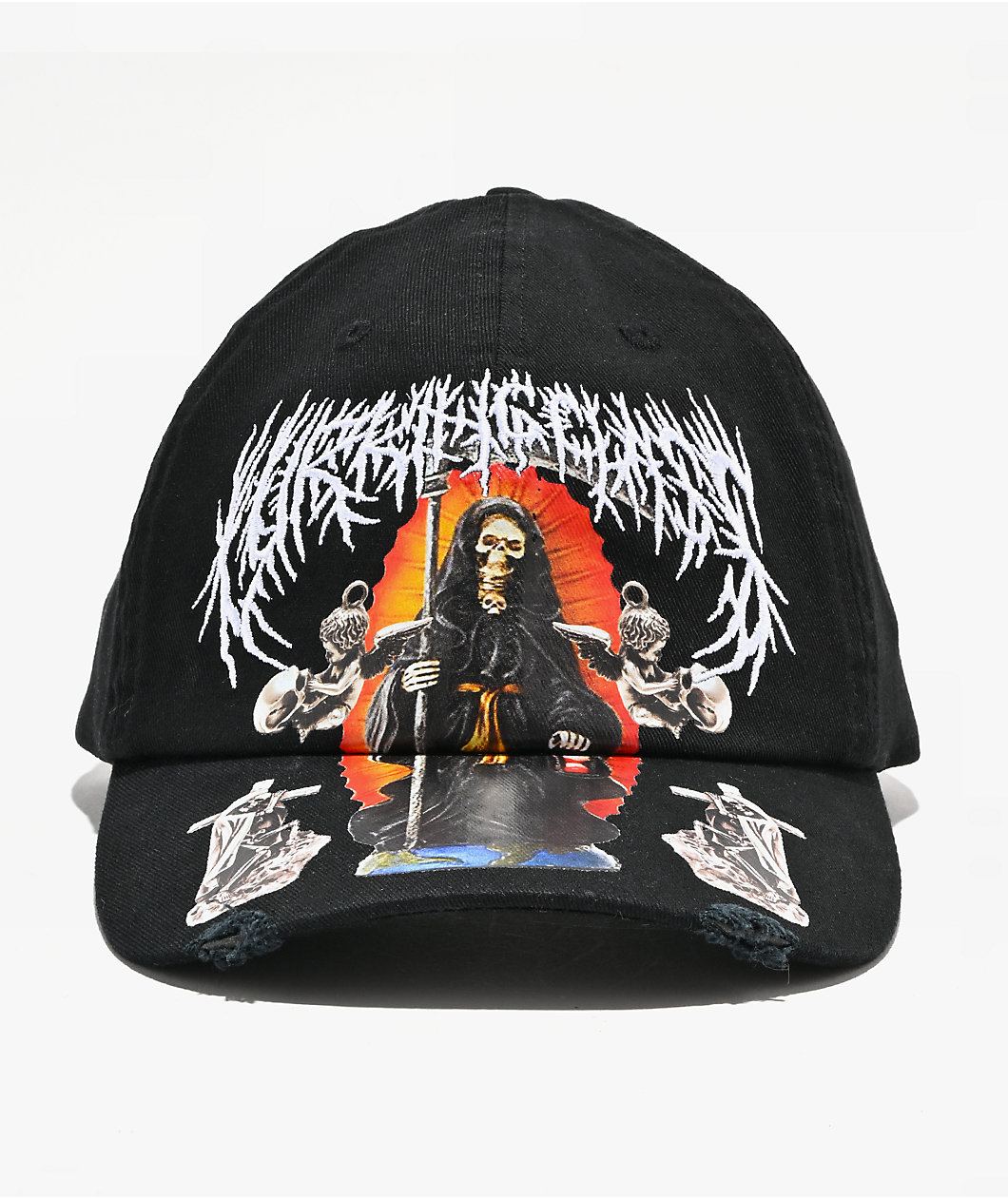Lurking Class by Sketchy Tank Altar Black Strapback Hat