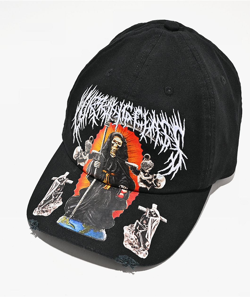 Lurking Class by Sketchy Tank Altar Black Strapback Hat