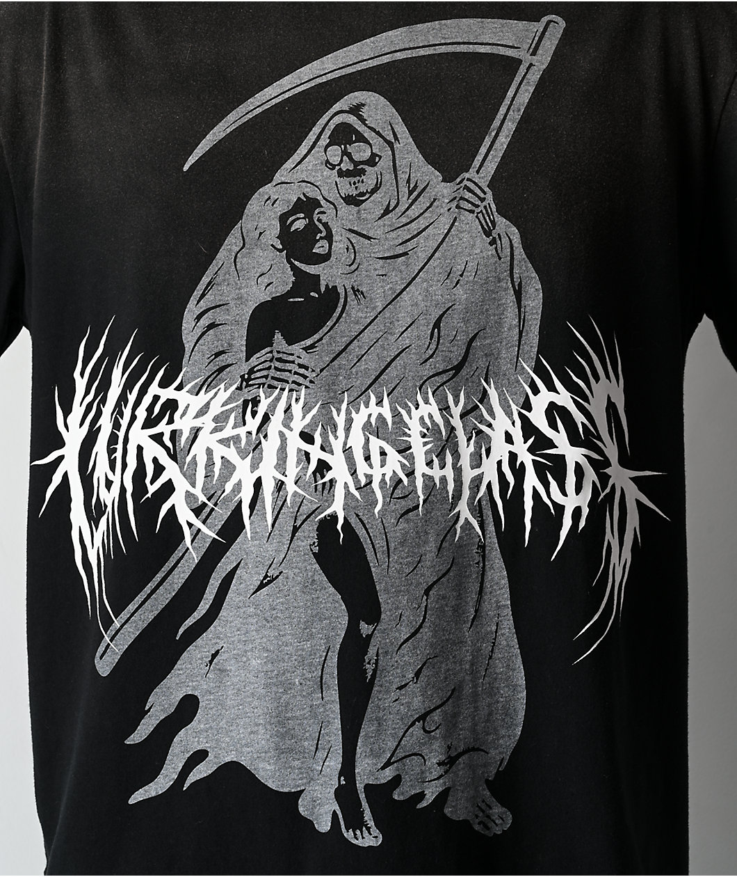 Lurking Class by Sketchy Tank Angel Of Death Black Wash Boxy T-Shirt