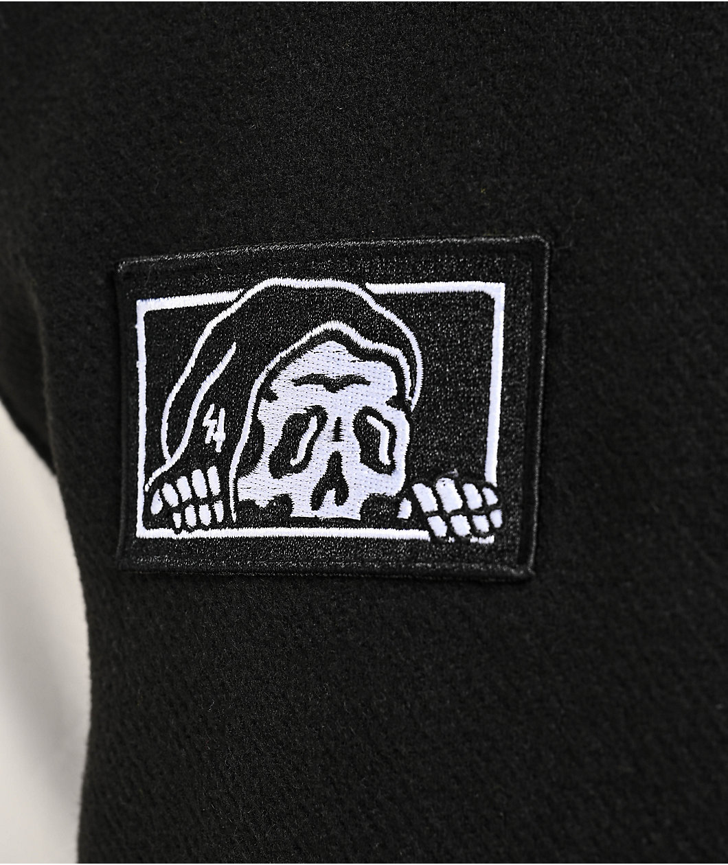 Lurking Class by Sketchy Tank Box Logo Black Varsity Jacket