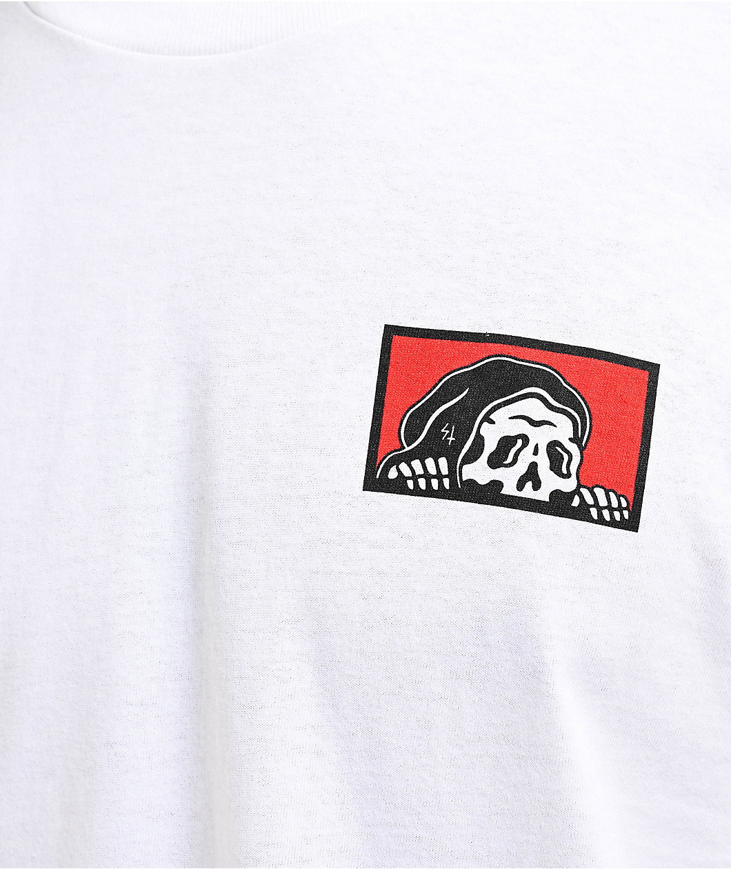 Lurking Class by Sketchy Tank Box Lurker White T-Shirt