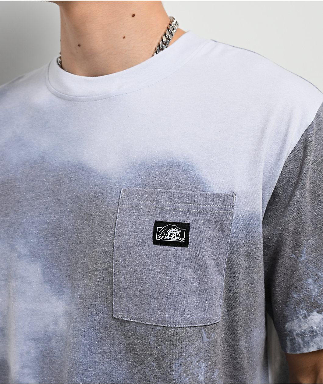 Lurking Class by Sketchy Tank Car Fire Grey Pocket T-Shirt