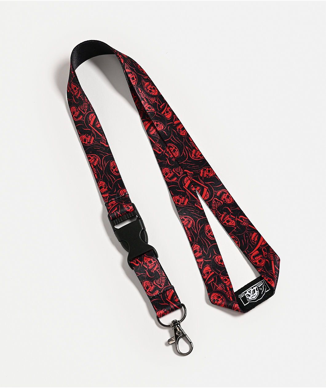 Lurking Class by Sketchy Tank Class Gather Black Lanyard